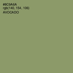 #8C9A6A - Avocado Color Image