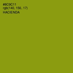 #8C9C11 - Hacienda Color Image