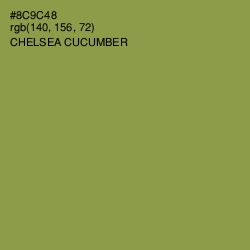 #8C9C48 - Chelsea Cucumber Color Image