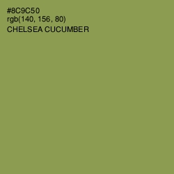 #8C9C50 - Chelsea Cucumber Color Image