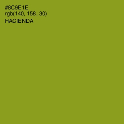 #8C9E1E - Hacienda Color Image