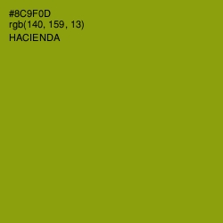 #8C9F0D - Hacienda Color Image