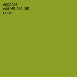 #8CA026 - Sushi Color Image