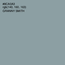 #8CA0A3 - Granny Smith Color Image