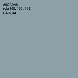 #8CA0A8 - Cascade Color Image