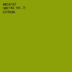 #8CA107 - Citron Color Image