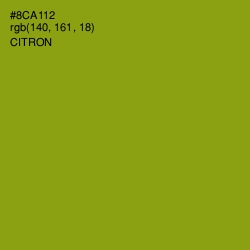 #8CA112 - Citron Color Image