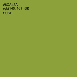 #8CA13A - Sushi Color Image
