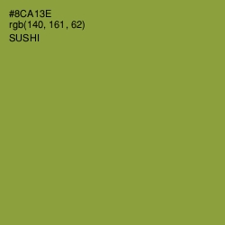 #8CA13E - Sushi Color Image