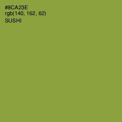 #8CA23E - Sushi Color Image