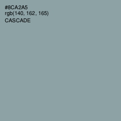 #8CA2A5 - Cascade Color Image