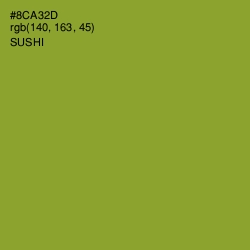 #8CA32D - Sushi Color Image