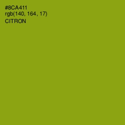 #8CA411 - Citron Color Image