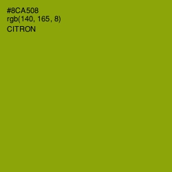 #8CA508 - Citron Color Image