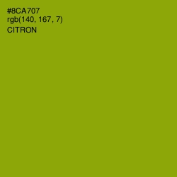 #8CA707 - Citron Color Image