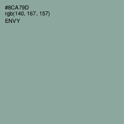 #8CA79D - Envy Color Image