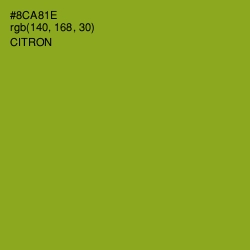 #8CA81E - Citron Color Image