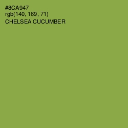 #8CA947 - Chelsea Cucumber Color Image
