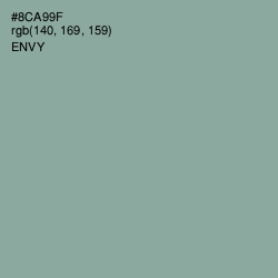 #8CA99F - Envy Color Image