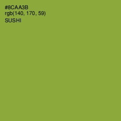 #8CAA3B - Sushi Color Image