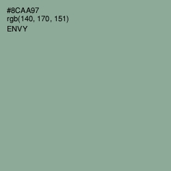 #8CAA97 - Envy Color Image