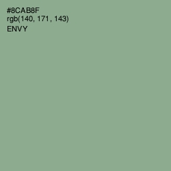 #8CAB8F - Envy Color Image