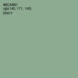 #8CAB91 - Envy Color Image