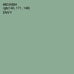#8CAB94 - Envy Color Image