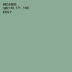 #8CAB95 - Envy Color Image