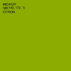 #8CAC01 - Citron Color Image
