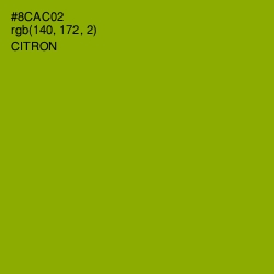 #8CAC02 - Citron Color Image