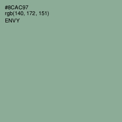 #8CAC97 - Envy Color Image