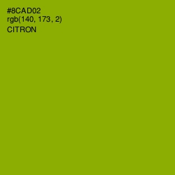 #8CAD02 - Citron Color Image