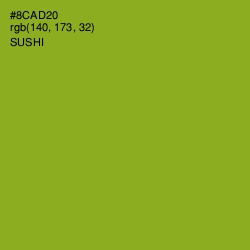 #8CAD20 - Sushi Color Image