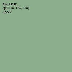 #8CAD8C - Envy Color Image