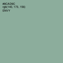 #8CAD9C - Envy Color Image
