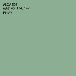 #8CAE93 - Envy Color Image