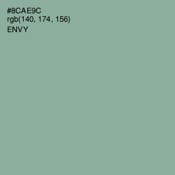 #8CAE9C - Envy Color Image