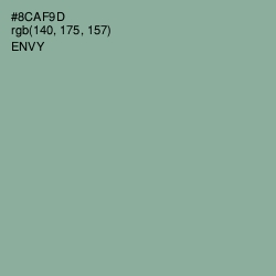 #8CAF9D - Envy Color Image