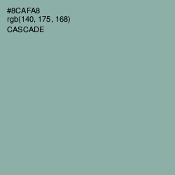 #8CAFA8 - Cascade Color Image