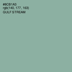 #8CB1A3 - Gulf Stream Color Image