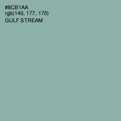 #8CB1AA - Gulf Stream Color Image
