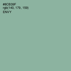#8CB39F - Envy Color Image