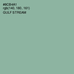 #8CB4A1 - Gulf Stream Color Image