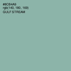 #8CB4A9 - Gulf Stream Color Image
