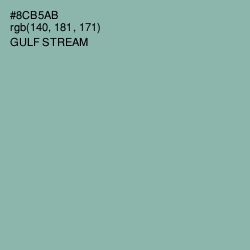 #8CB5AB - Gulf Stream Color Image