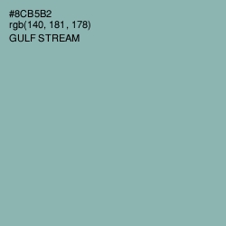 #8CB5B2 - Gulf Stream Color Image
