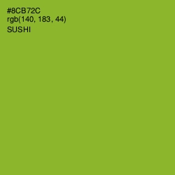 #8CB72C - Sushi Color Image