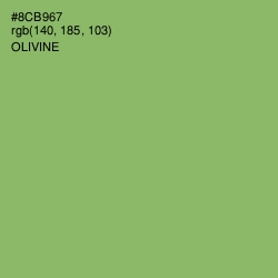 #8CB967 - Olivine Color Image