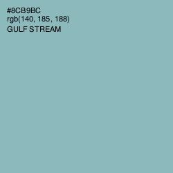 #8CB9BC - Gulf Stream Color Image